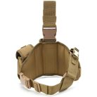 Extralink Military moduláris taktikai katonai tereppanel pisztolytokkal, MOLLE rendszerű, ASG Mil-1118.