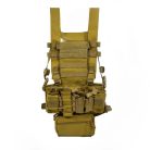 Extralink Military tactical vest, military, protective, with MOLLE system, airsoft ASG MIL-1122
