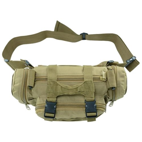 Extralink Military tactical waist bag with flag holder – professional solution for field and service