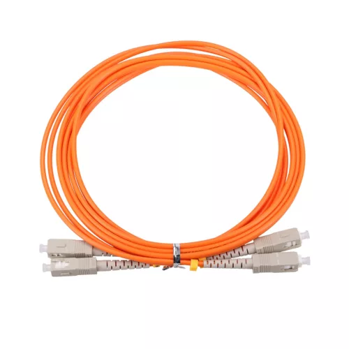 Extralink SC/UPC-SC/UPC, Patchkabel, Multi-Mode, Duplex, 50/125, 3 mm, 2 m