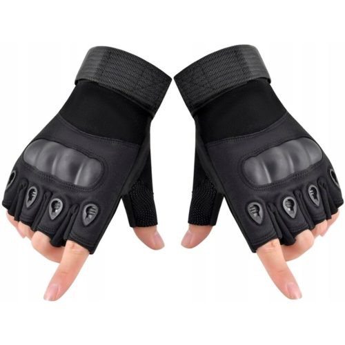 Extralink Military tactical combat gloves, fingerless military, size L MIL-693