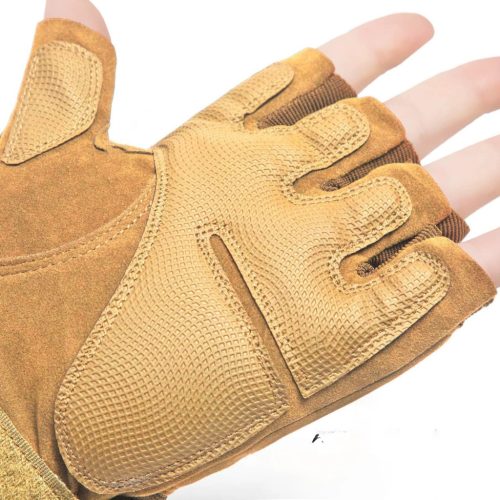 Extralink Military Taktische Handschuhe, Kampfsurvivor, ohne Finger, Militär, Größe L, MIL-694