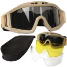 Extralink Military Tactical Glasses, Military Protective Glasses, ASG Shooting Airsoft MIL-678