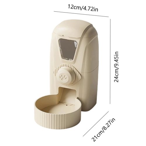 Automatikus eledel- és vízadagoló függeszthető kutyák, macskák és nyulak számára, 1 literes, ZW-748 modell.