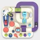 Extralink Toys - intelligent cars board game