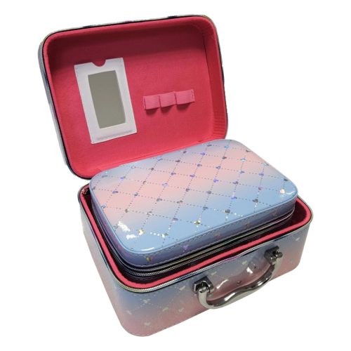 Extralink lifestyle női kozmetikai táska, szervező rendszerrel ellátott kozmetikai bőröndök, 3 az 1-ben, modell 251.