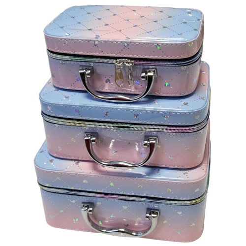 Extralink lifestyle női kozmetikai táska, szervező rendszerrel ellátott kozmetikai bőröndök, 3 az 1-ben, modell 251.