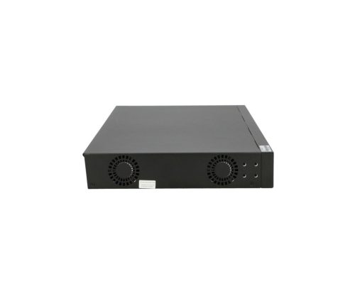 Extralink Ares, PoE kapcsoló, 16x Gigabit PoE/PoE+, 2x SFP, 1x konzol, 150W, menedzselt