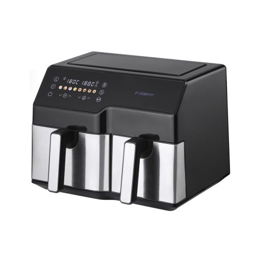 Extralink Home Air Fryer SJ-1000 10l EU, légkeveréses sütő, (6l + 4l) 2500W