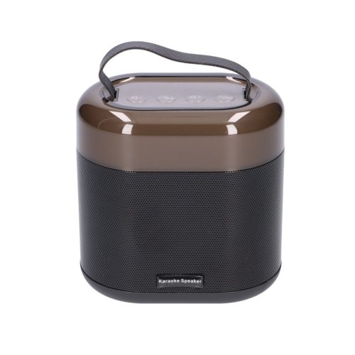 Extralink Kids karaoke LED hangszóró 2 mikrofonnal, fekete