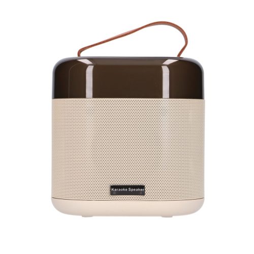 Extralink Kids karaoke LED hangszóró, 1 mikrofonnal, fehér