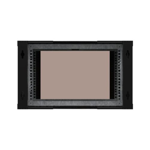 Extralink Premium 6U 600x450 black, rack cabinet, tool-free assembly, wall-mounted