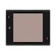 Extralink Premium 9U 600x450 black, rack szekrény, szerszám nélküli szerelés, falra szerelhető