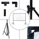 Extralink zusammenklappbare Projektionsleinwand 100" PSF-100 16:9 220×125 cm weiß