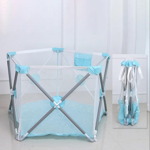 Extralink Kids összecsukható gyermek játszókeret, száraz medencével, 140x68 cm, K-461 modell