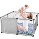 EXTRALINK KIDS KOJEC DZIECIĘCY PLAC ZABAW SUCHY BASEN DLA DZIECI SKŁADANY 126X126CM PIŁKI K-458