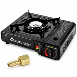   Extralink Tragbare Gaskochstelle für Camping, 2-in-1, mit Tasche