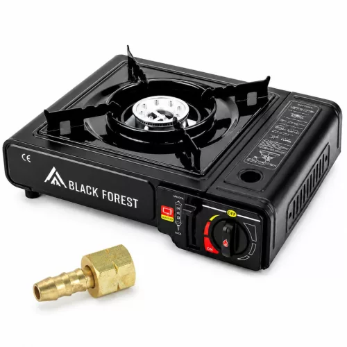 Extralink Tragbare Gaskochstelle für Camping, 2-in-1, mit Tasche