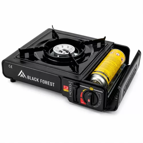 Extralink Tragbare Gaskochstelle für Camping, 2-in-1, mit Tasche