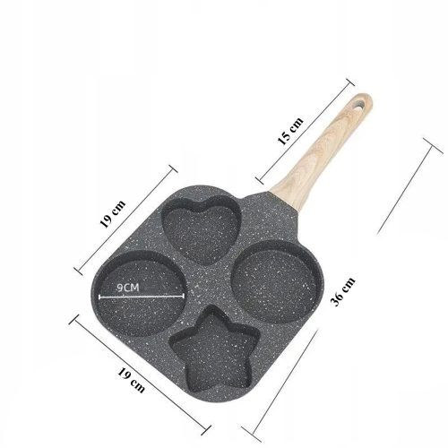 Extralink serpenyő tojás, palacsinta és lángos sütéséhez, indukciós és gázfőzőlaphoz - GAZ-627