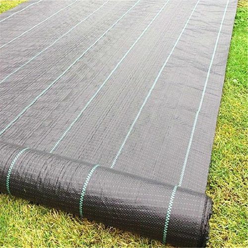 Extralink schwarze Unkrautvlies Agrotextilie – 1,6 x 100 m, 70g/m², UV-beständig