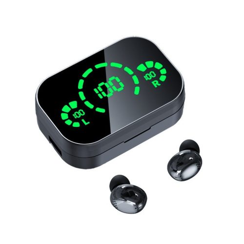 Extralink Bluetooth Headphones with Noise Cancellation, LED Display, Black