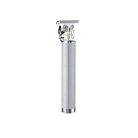 Extralink hair clipper and trimmer, silver color, with various size cutting heads