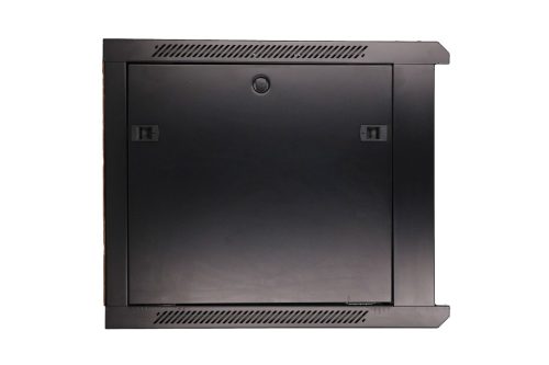 Extralink 9U 600x600 black, rack cabinet, wall-mounted