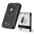 Extralink MagSafe 10000mAh szürke, powerbank, 38,5Wh, PD 20W+15W, USB-C, USB-A