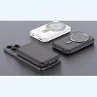 Extralink MagSafe 10000mAh fehér, powerbank, 38,5Wh, PD 20W+15W, USB-C, USB-A