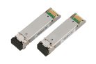 Extralink SFP 1.25G, SFP WDM module, 1.25 Gbps, 1310/1550 nm, single-mode, 3 km, LC, DOM, pair