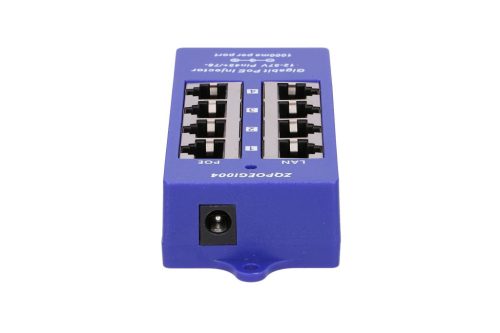Extralink 4-Port Gigabit PoE Injektor, 4x 1000 Mb/s RJ45
