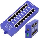 Extralink 8-Port Gigabit PoE Injektor, 8x 1000 Mb/s RJ45, Modus B