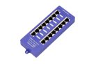 Extralink 8-Port Gigabit PoE Injektor, 8x 1000 Mb/s RJ45, Modus B
