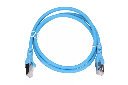 Extralink Cat.6a S/FTP 1 m, LAN patch cable, copper twisted pair, 10 Gbps