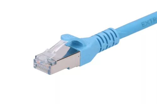 Extralink Cat.6a S/FTP 1 m, LAN patch cable, copper twisted pair, 10 Gbps