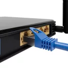 Extralink Cat.6a S/FTP 1 m, LAN patch cable, copper twisted pair, 10 Gbps