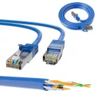 Extralink Cat. 6a S/FTP 3m, LAN patch cable, copper twisted pair, 10 Gbps