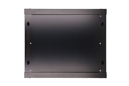 Extralink 9U 600x450 black, rack cabinet, wall-mounted