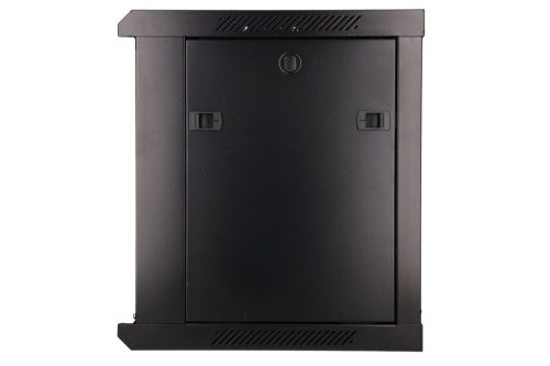 Extralink 9U 600x450 black, rack cabinet, wall-mounted