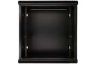 Extralink 12U 600x600 black, rackmount cabinet, wall-mounted