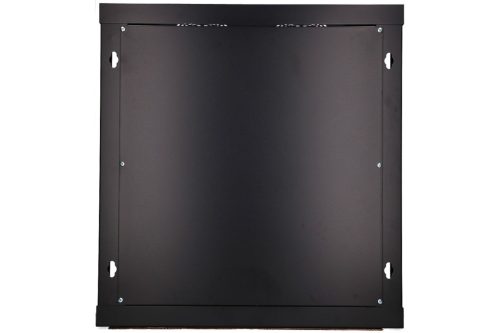 Extralink 12U 600x600 black, rackmount cabinet, wall-mounted
