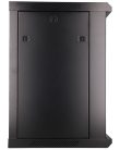 Extralink 12U 600x600 black, rackmount cabinet, wall-mounted