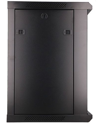 Extralink 12U 600x600 black, rackmount cabinet, wall-mounted