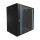 Extralink 12U 600x450 black, rackmount cabinet, wall-mounted