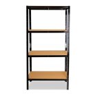 Extralink négy szintes polcrendszer, 180x120x60 cm, 500 kg teherbírással, PRO-0667