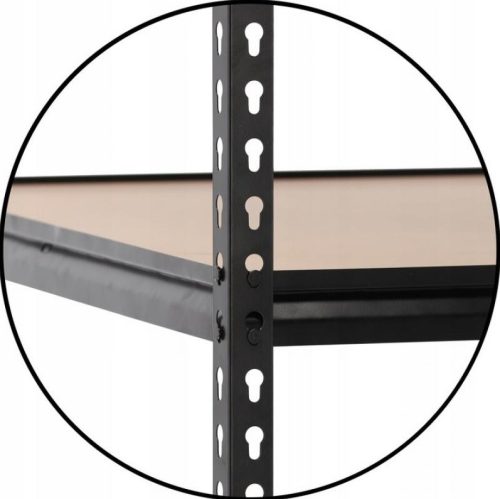 Extralink 5-stufiges Regalsystem mit Schublade, 180x90x60 cm, 175 kg Tragfähigkeit - 2127