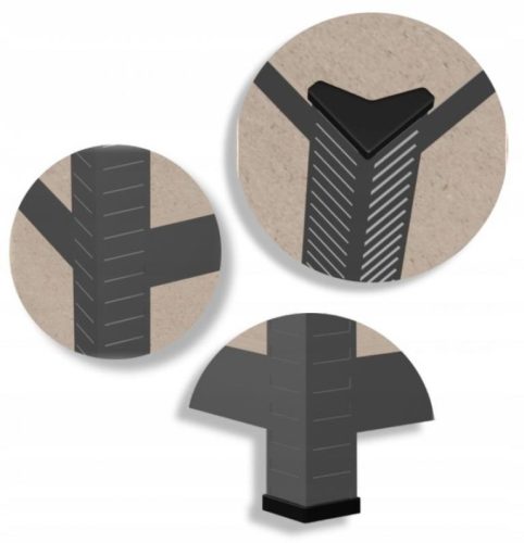 Extralink Regalsystem, 5-stufig, 180x90x30 cm, 175 kg Tragfähigkeit - 5870