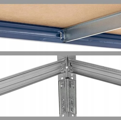 Extralink Regalsystem, 5-stufig, 180x40x40 cm, 175 kg Tragfähigkeit - 9412