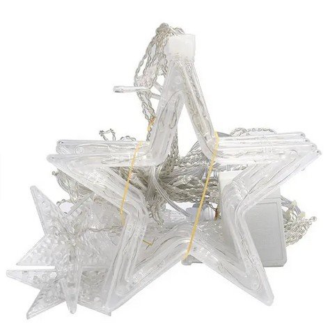 LED-Lichtvorhang mit Sternenmuster, für den Außenbereich, BN-434